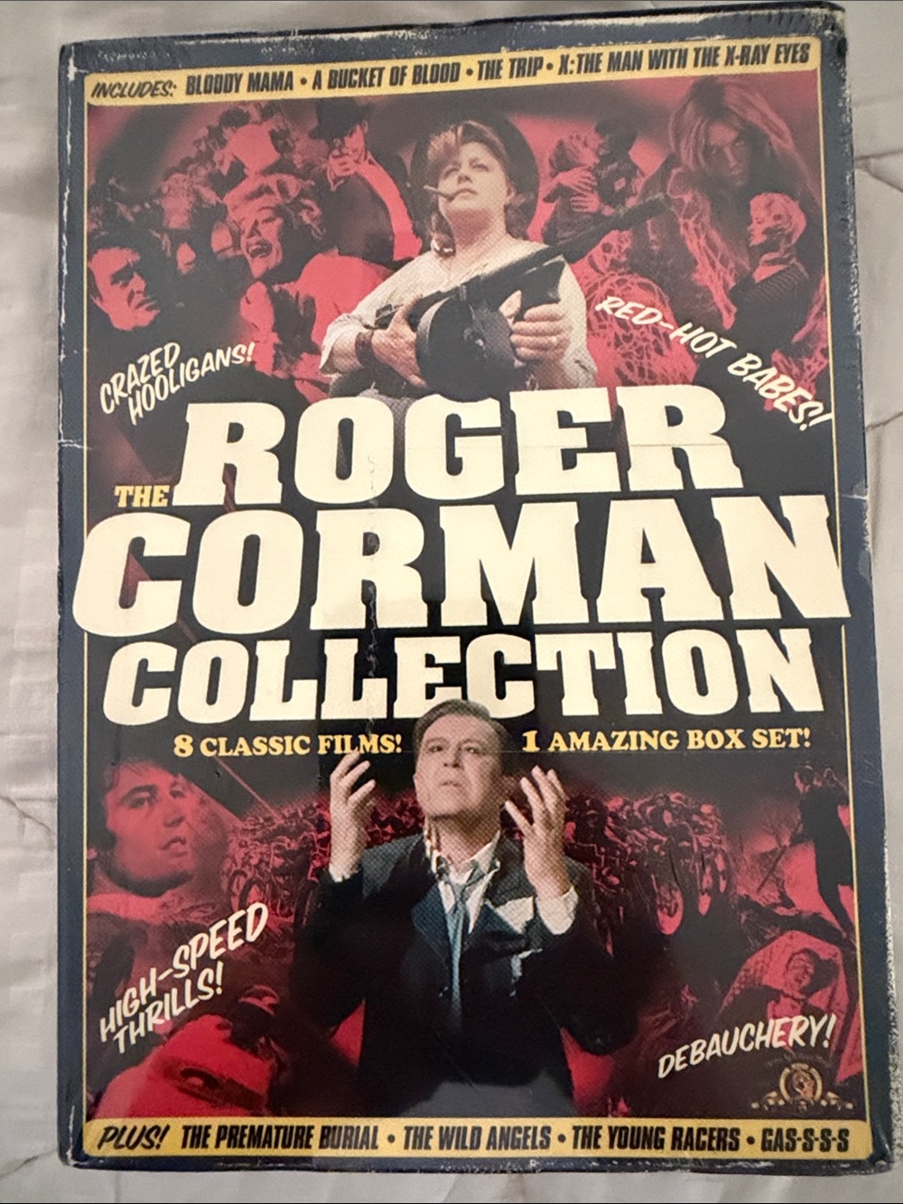 Roger Corman Collection DVD Box Set - Black, Red, Cream